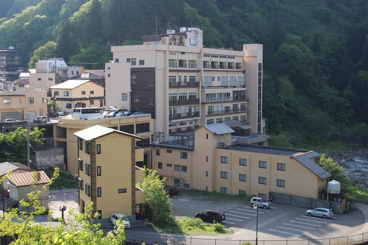 土湯温泉 やすらぎの宿 向瀧旅館 Fukushima  Eksteriør bilde
