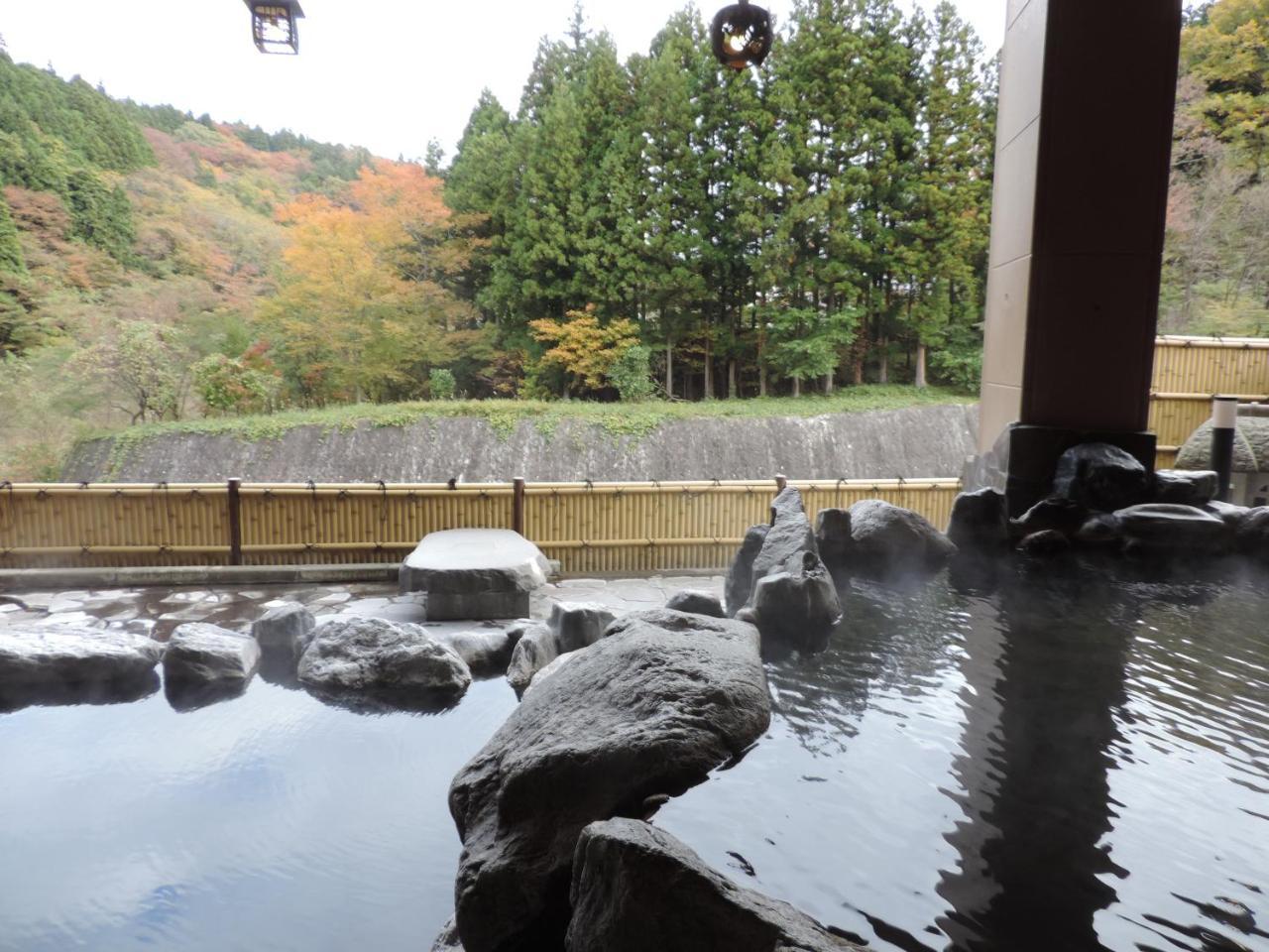 土湯温泉 やすらぎの宿 向瀧旅館 Fukushima  Eksteriør bilde